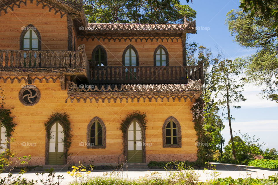 Unique old cork house in Sintra (Portugal)