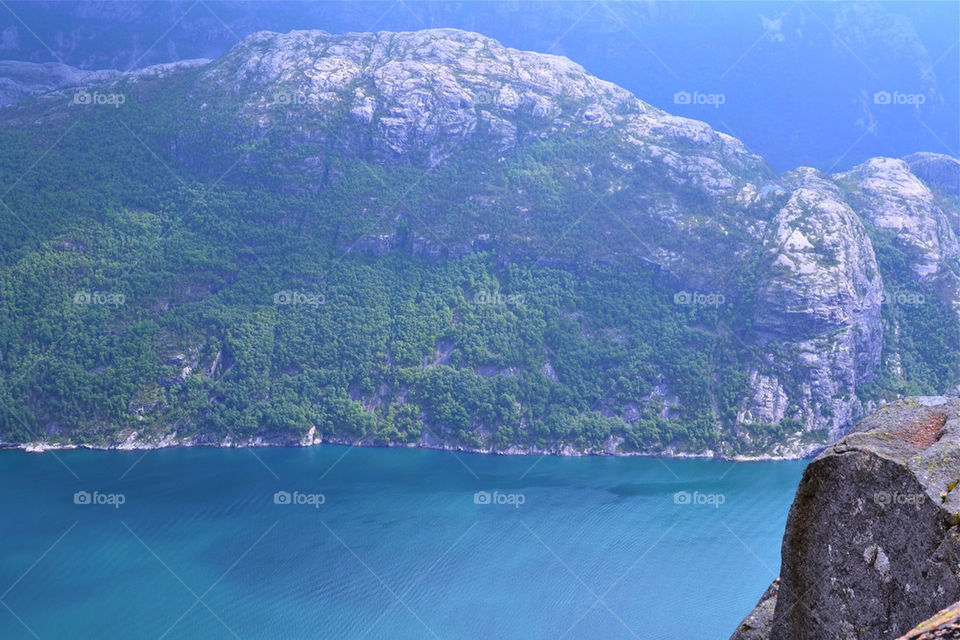 From predikstolen lysefjorden Norway