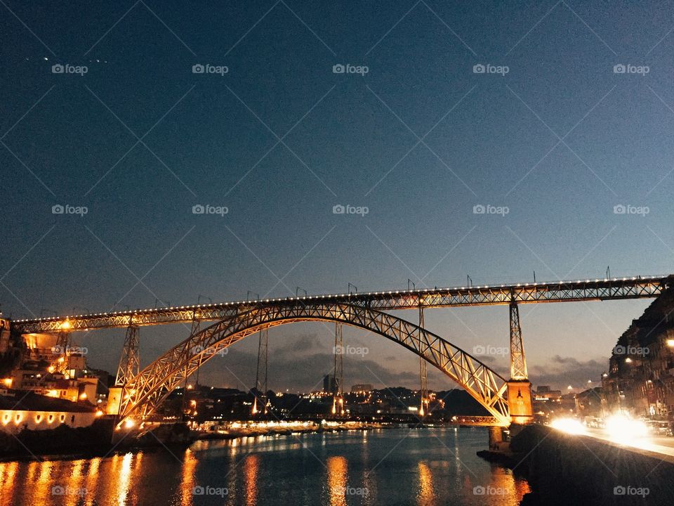 Puente de Hierro. Porto, Portugal