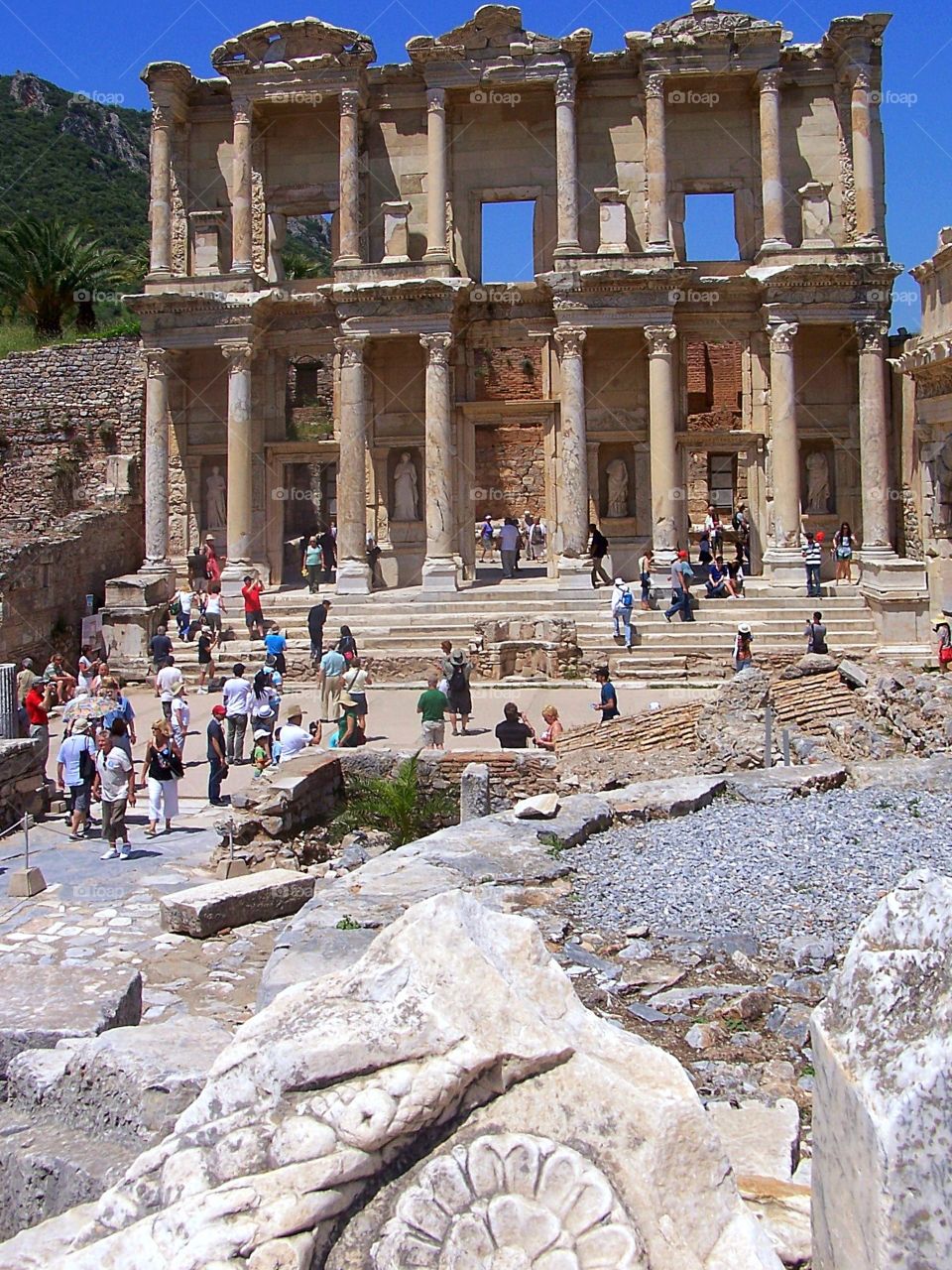 Celsius Library in Ephesus, Turkey