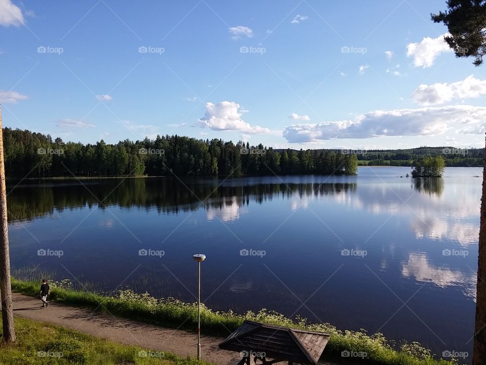Finland lake
