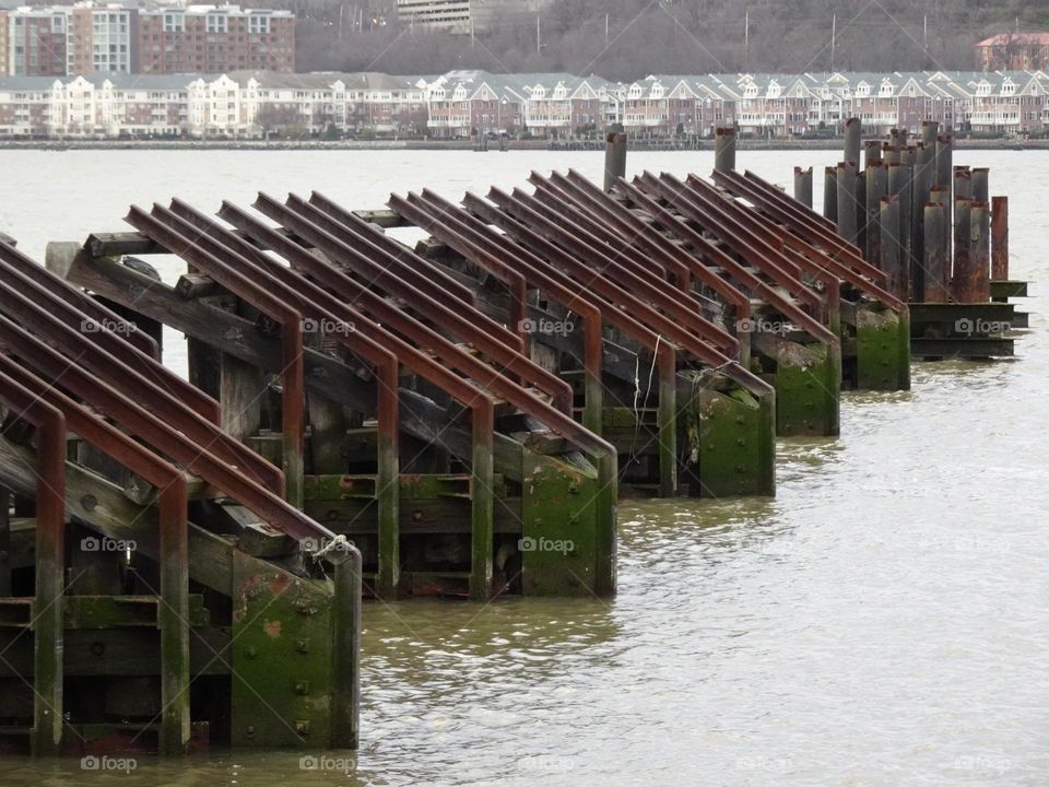 Structures in 72nd boat dock