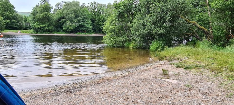 by the loch