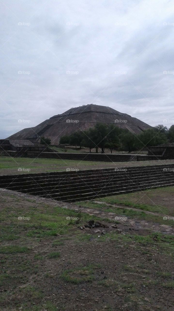 Teotihuacán México pyramid