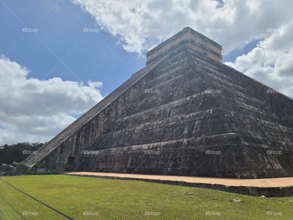 Part of the Chichén Itzá Park in Mexico