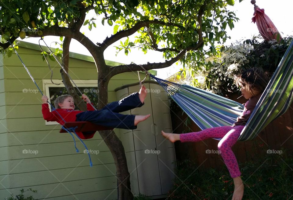 swing fun outdoor