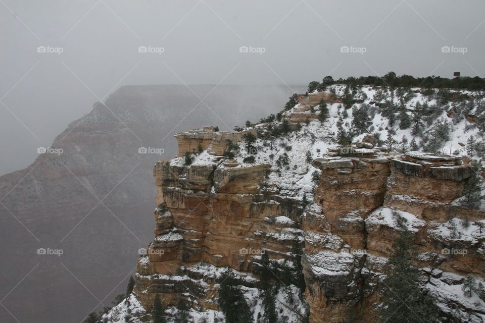 Winter at the Grand Canyon 