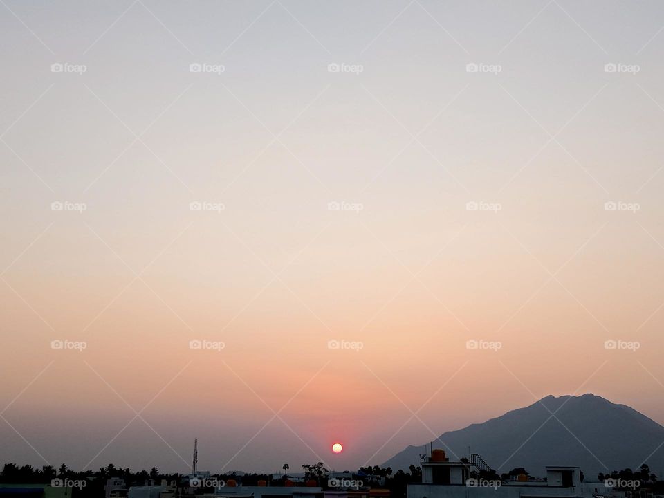 ravarma,  Beautiful sunset, golden sunset, nice colour