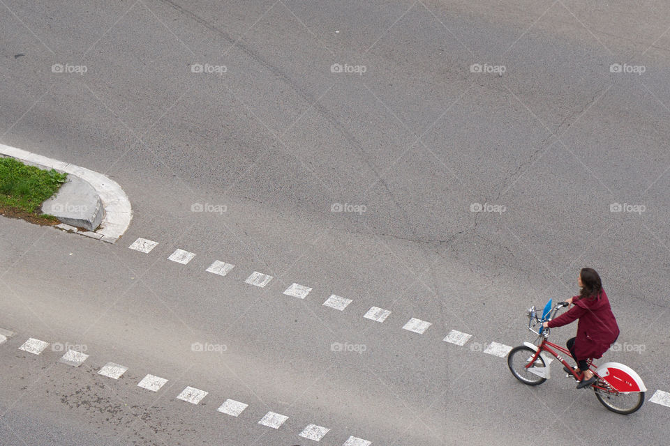 Cycling lane