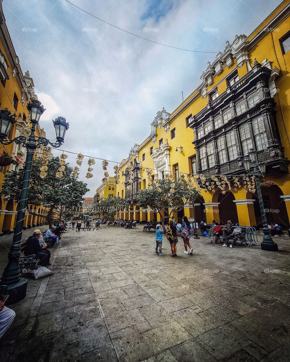city center lima peru
