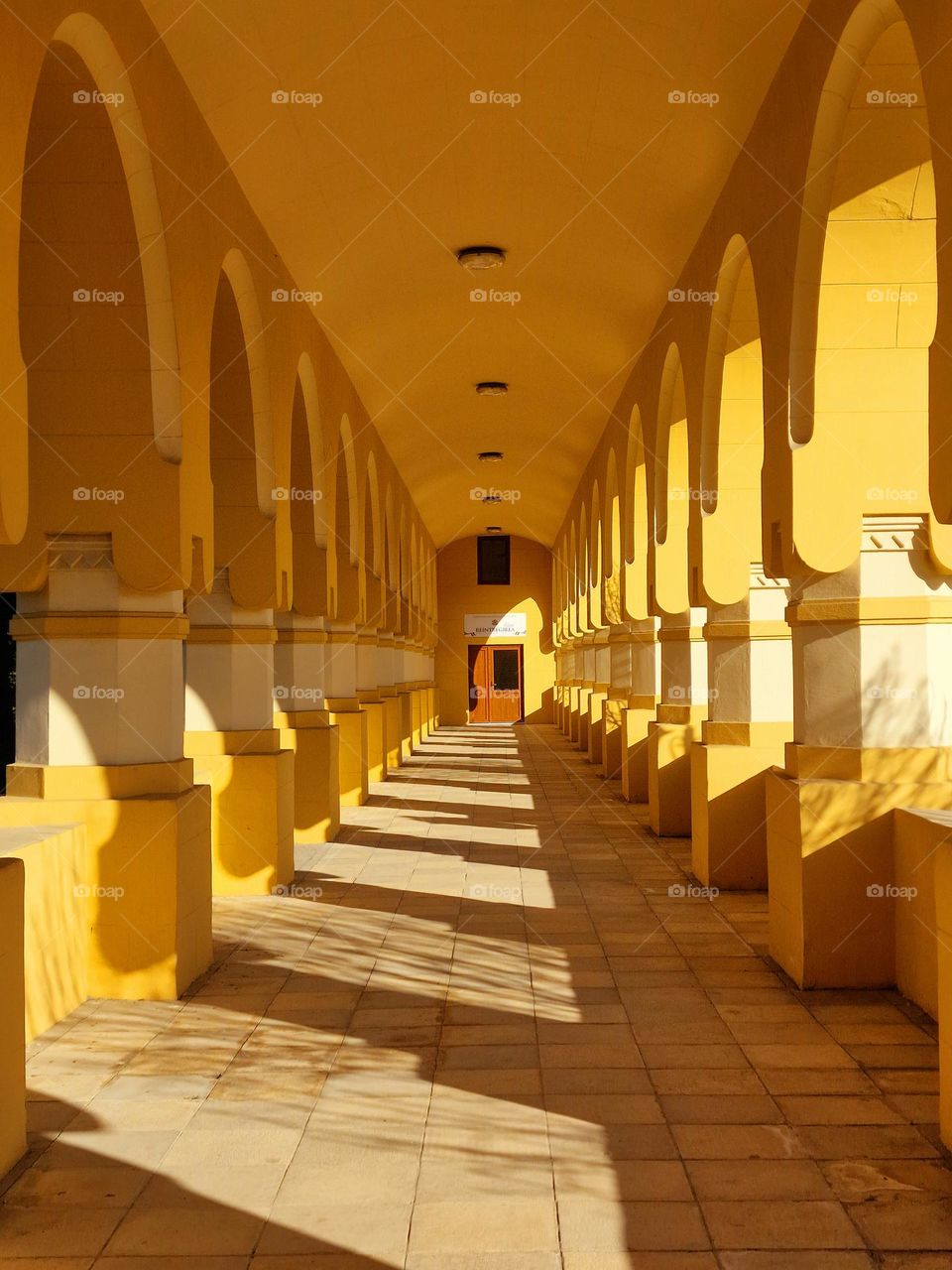 yellow alley