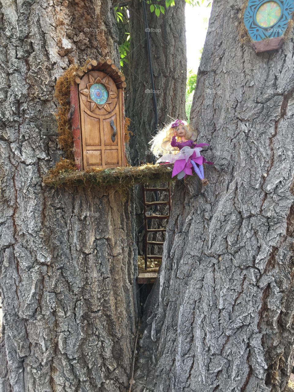 Fairy Quest. Fairy Homes & Gardens. Pixie Treehouses. Pixie Hollow. Fairy Treehouses. Fairy Hollow. Gardner Village, in West Jordan, Utah. @chelseamerkleyphotos - Copyright © CM Photography. May 2019. 
