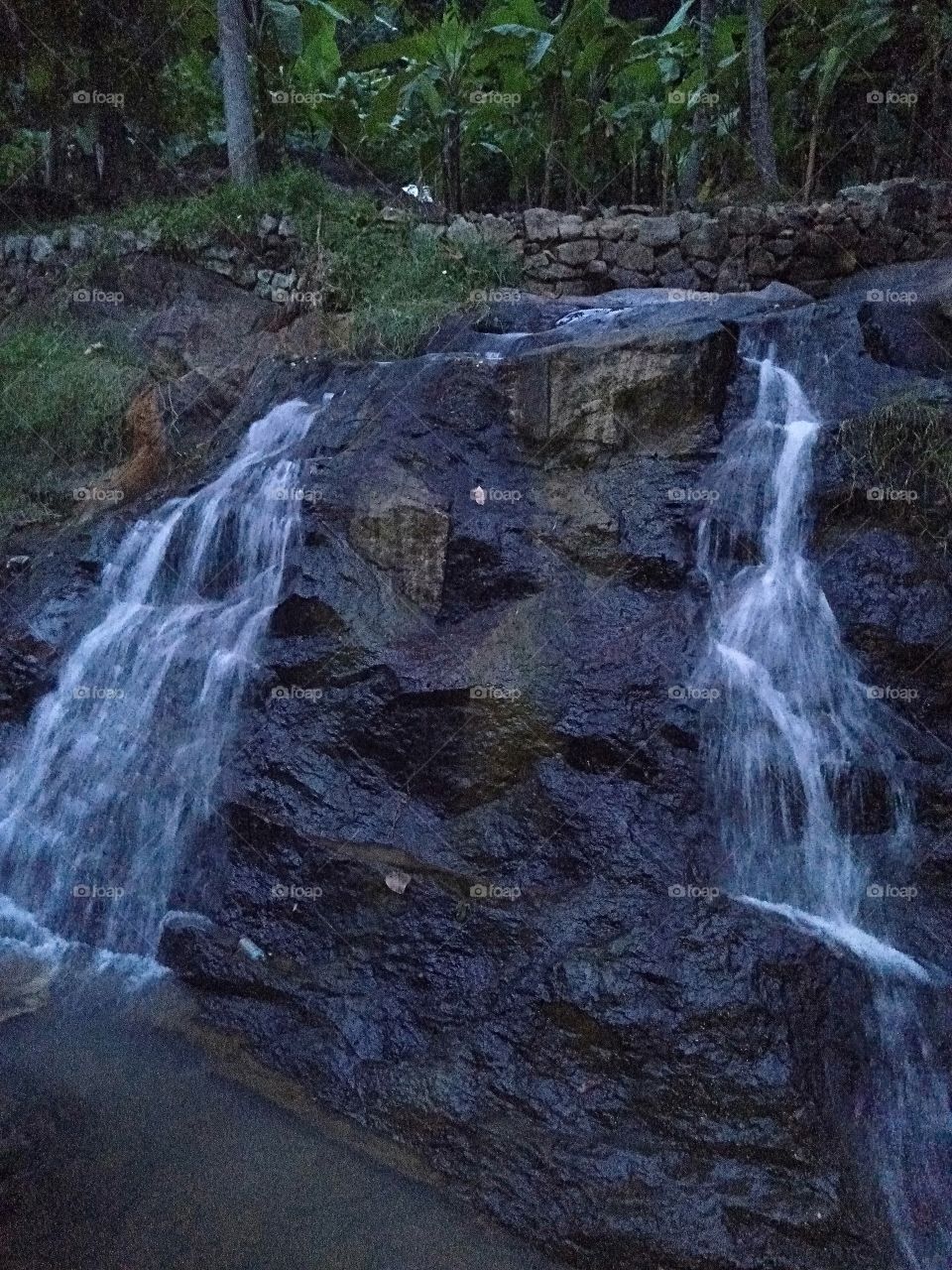 water falls