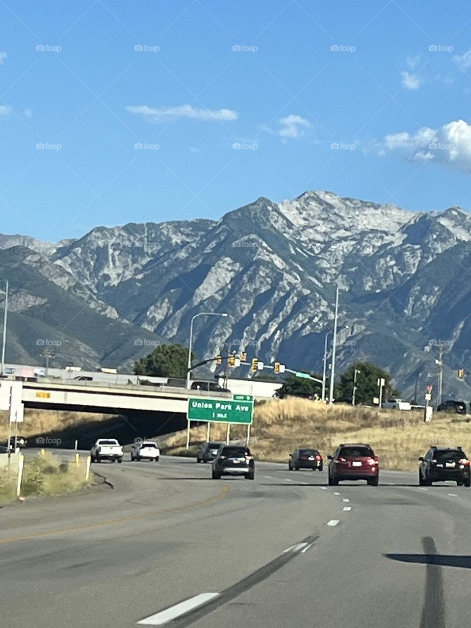 Beautiful mountains of Utah 