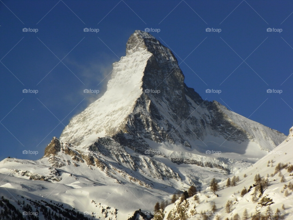 snow mountain switzerland alps by McDufus