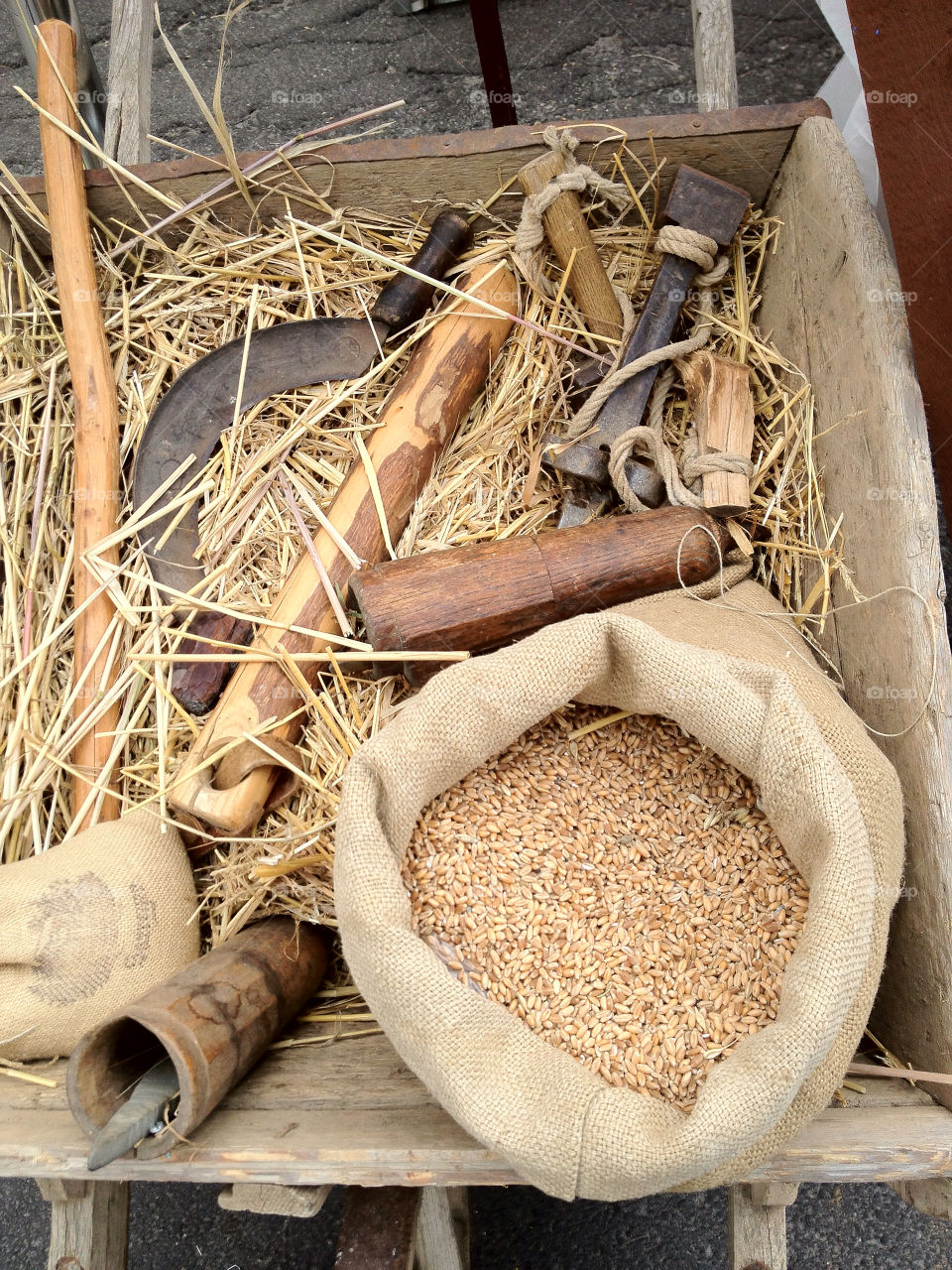 brown and old tools by swisstraveler