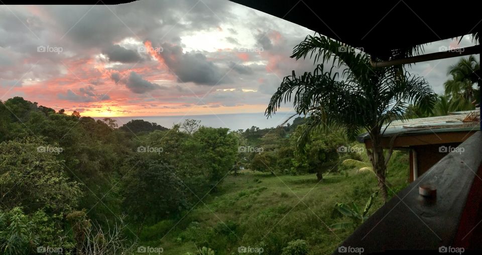 Sunset in Costa Rica 