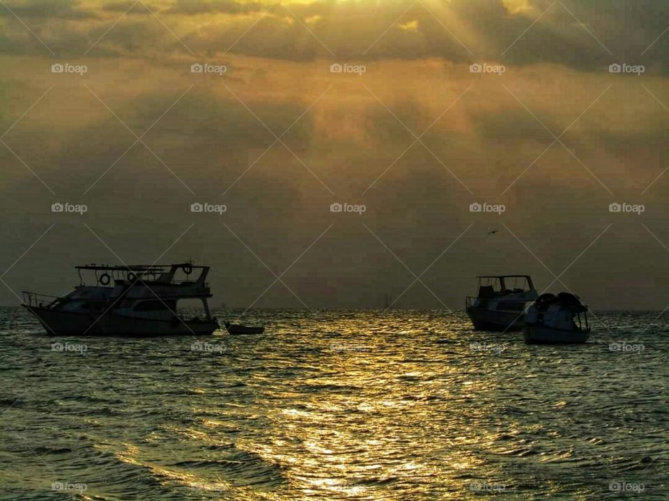 Fisherman and the sea