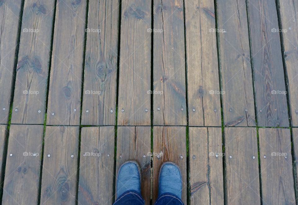Standing On Sopot Pier