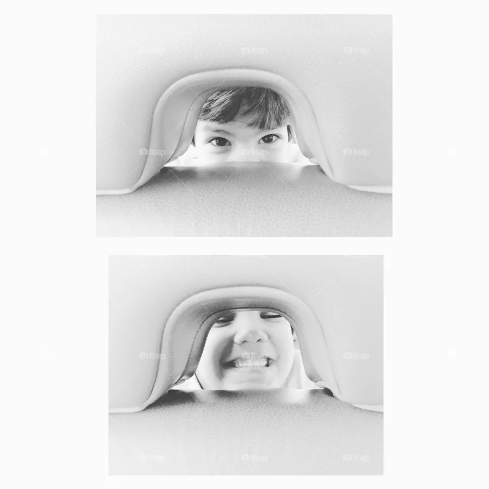 peeking