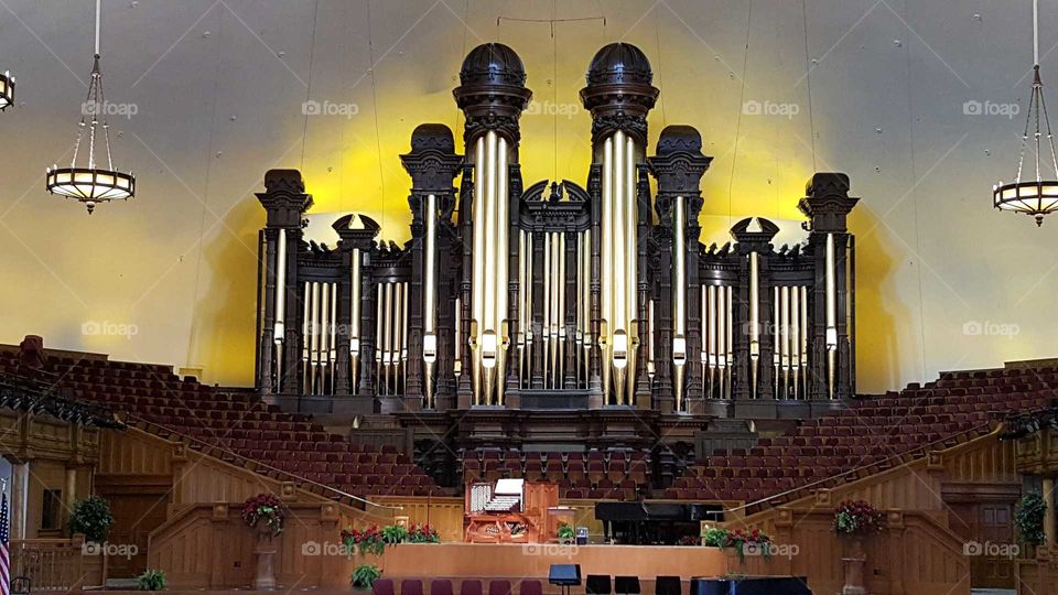 Organ at Tabernacle