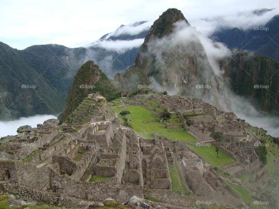 Famous place in macho picchu