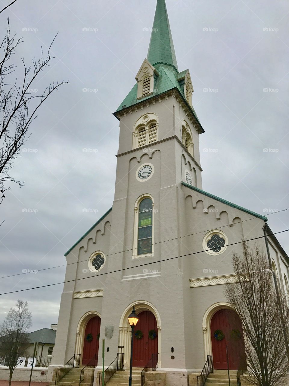 St. George Church Cloudy Afternoon