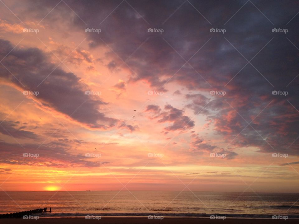 Sunrise Atlantic Ocean 