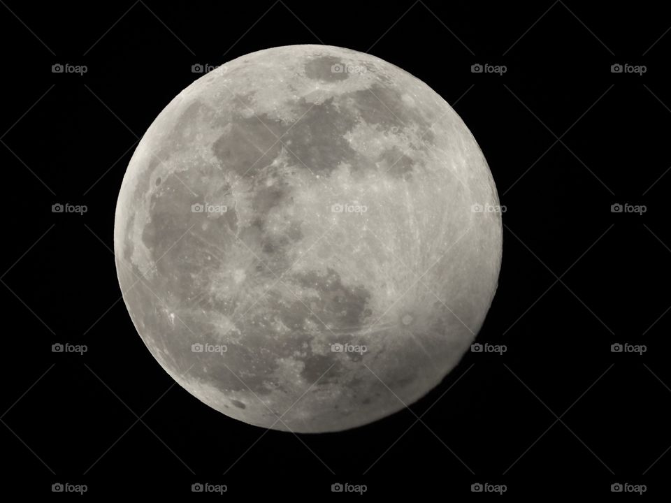 Super Moon on the evening of April 26 known as Pink Moon when closest to Earth