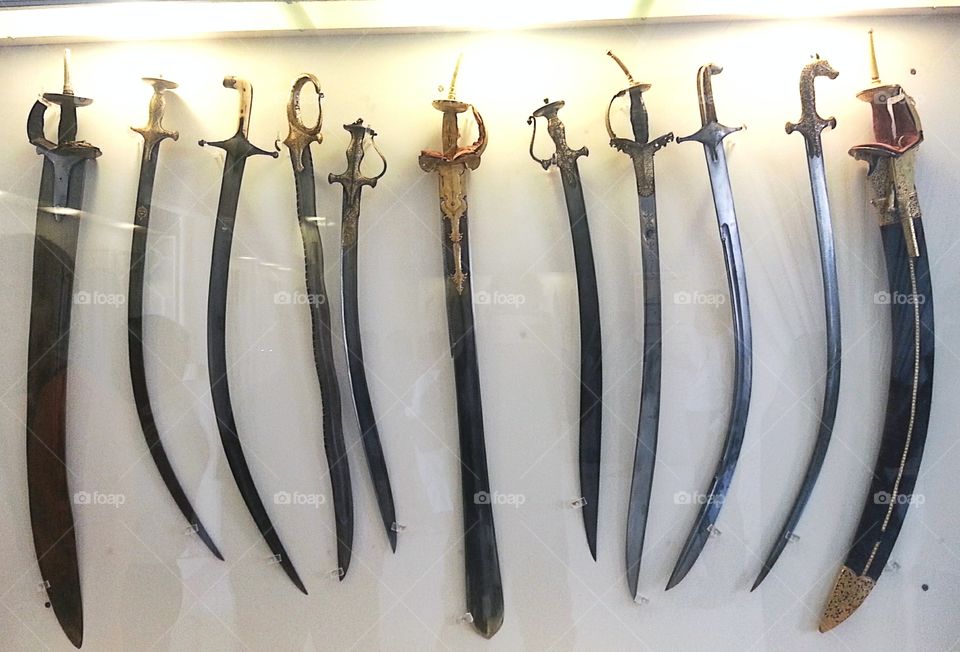 Fighter's swords.. India