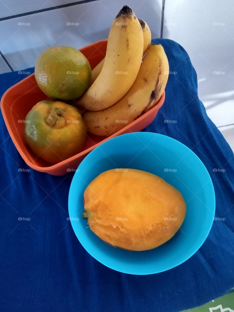 Blue e Orange, combinam em qualquer situação