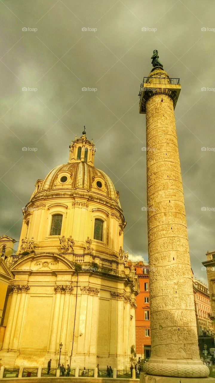 column, Trajan, Rome, center, circus, auditors, daci, dacia