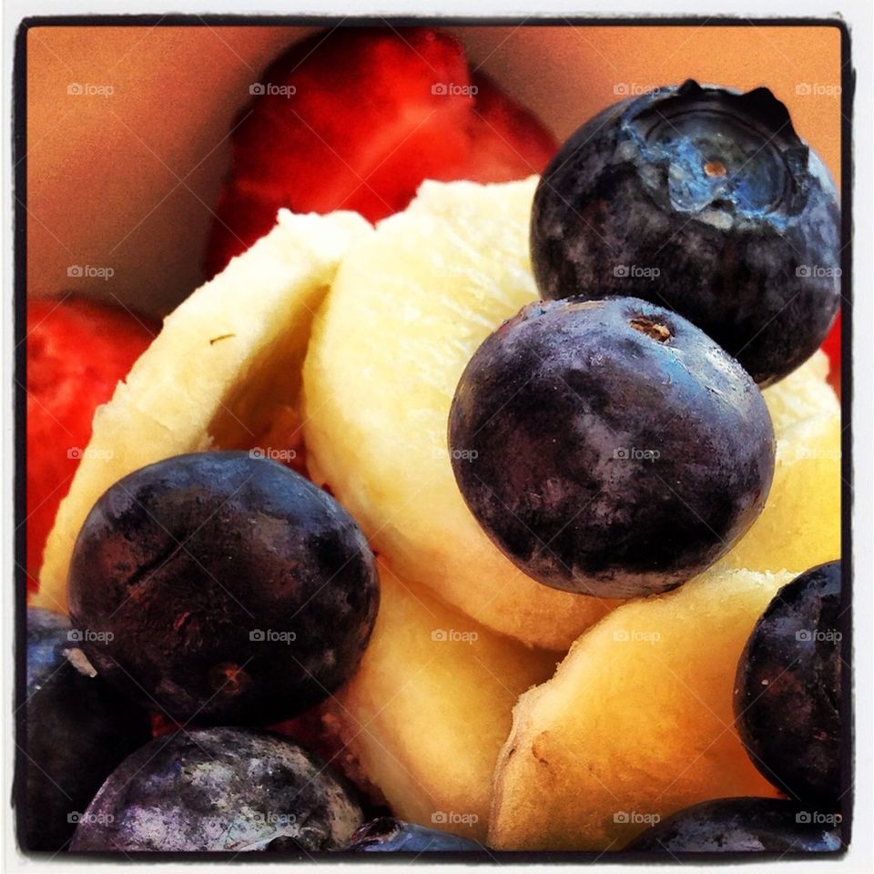 Summerbowl with fruit