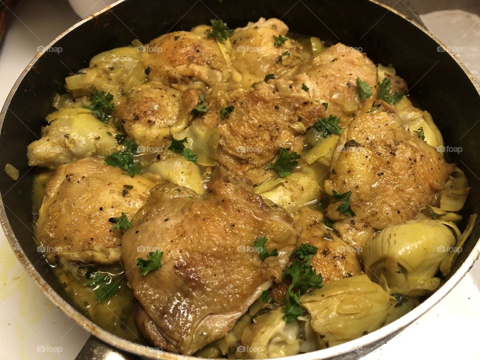 Moroccan chicken