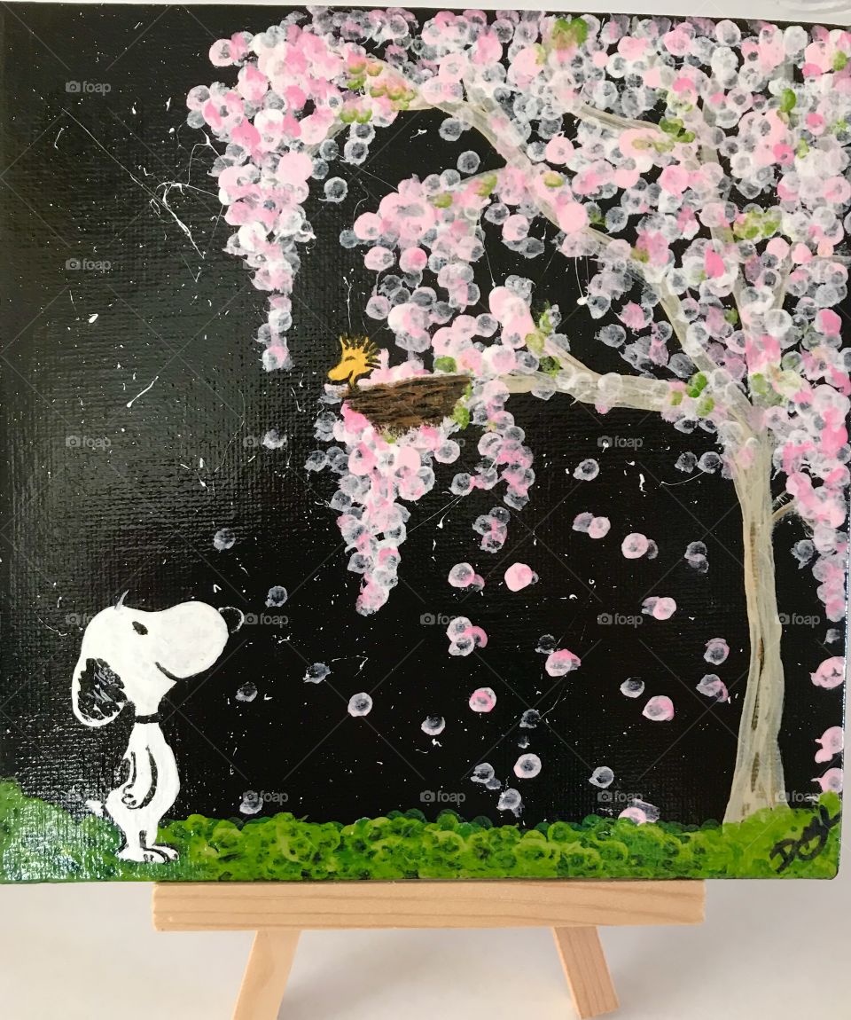 Snoopy painting