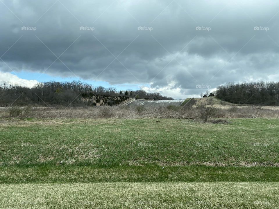 Dark clouds of spring!