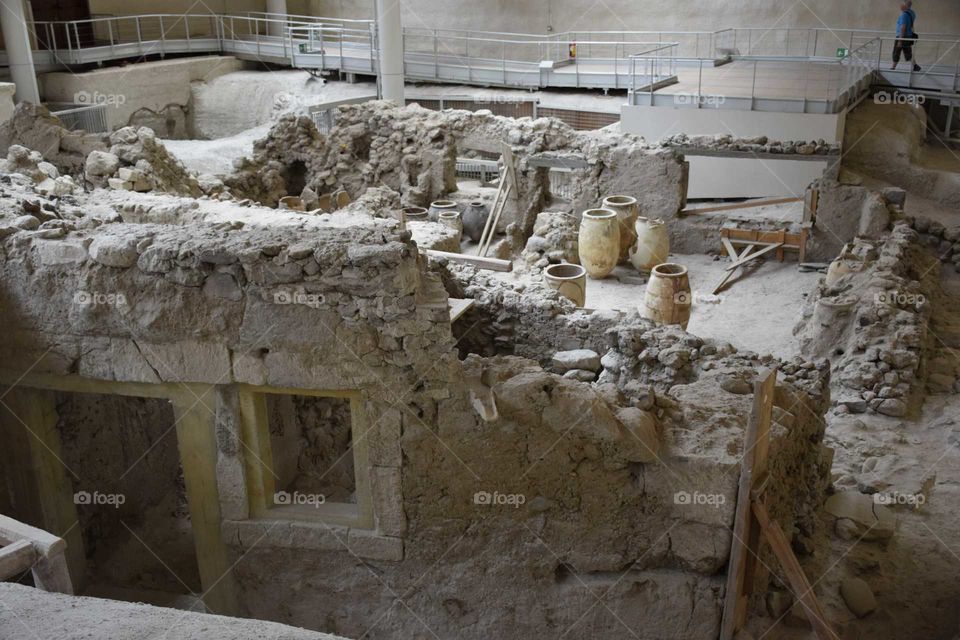 ancient Santorini Greece