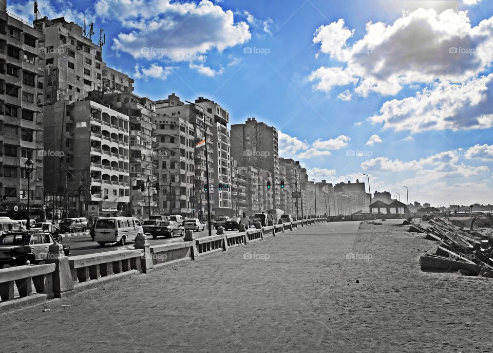 Alexandria's Corniche