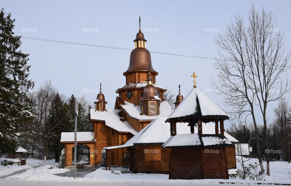 Temple in Truskavets, Ukraine