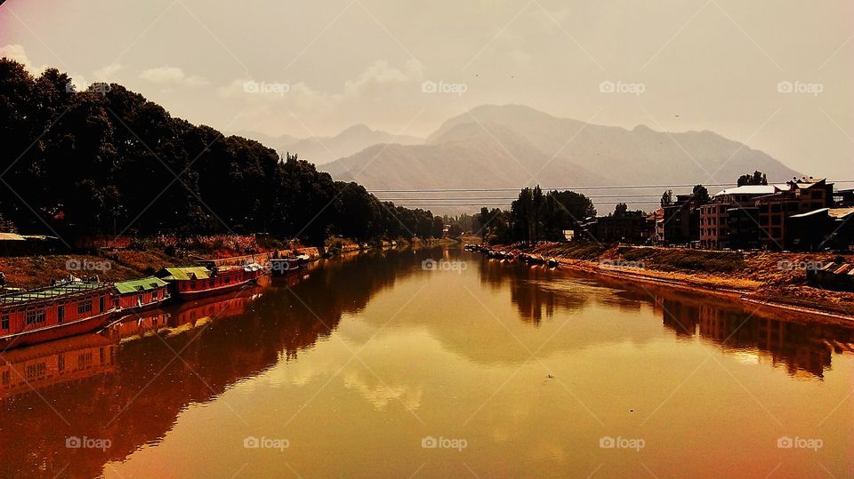 Srinagar in India  is one lovely spot to be...
