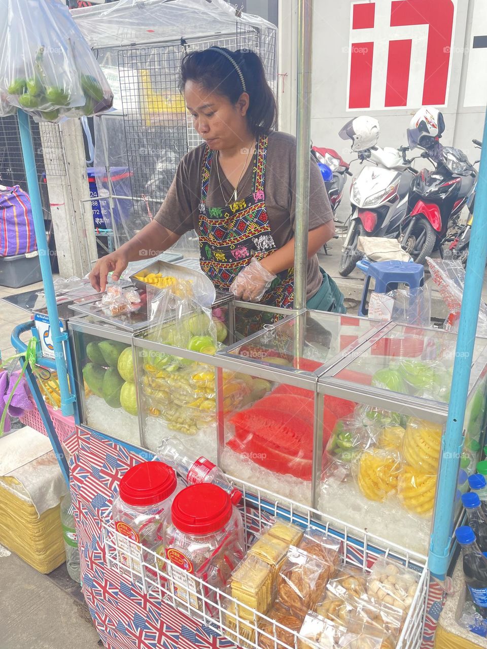 Fruits on the street