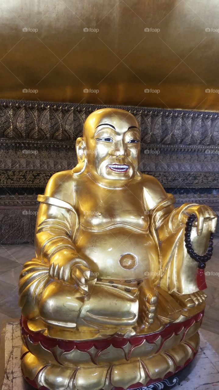 Sculpture, Buddha, Statue, Gold, Religion