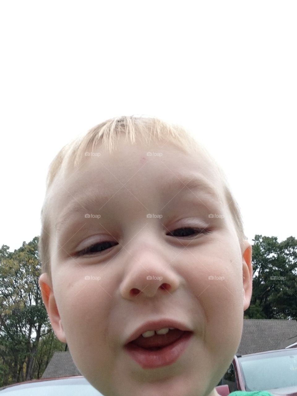 Toddler selfies 