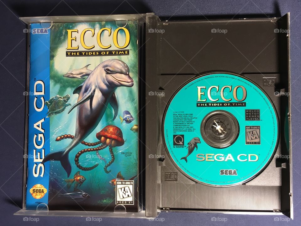 Ecco the Dolphin - The Tides of Time
For Sega CD
Released - 1994