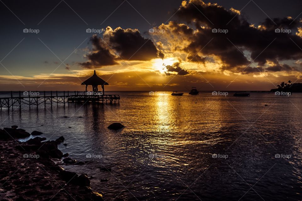 Mauritius Sunset 
