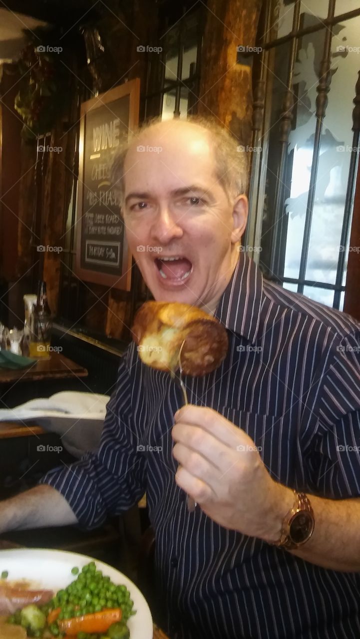 Yorkshire Pudding Eating