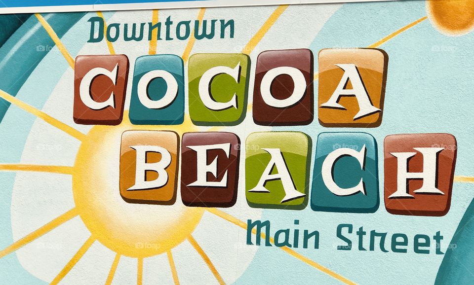 Welcome to colorful Cocoa Beach 