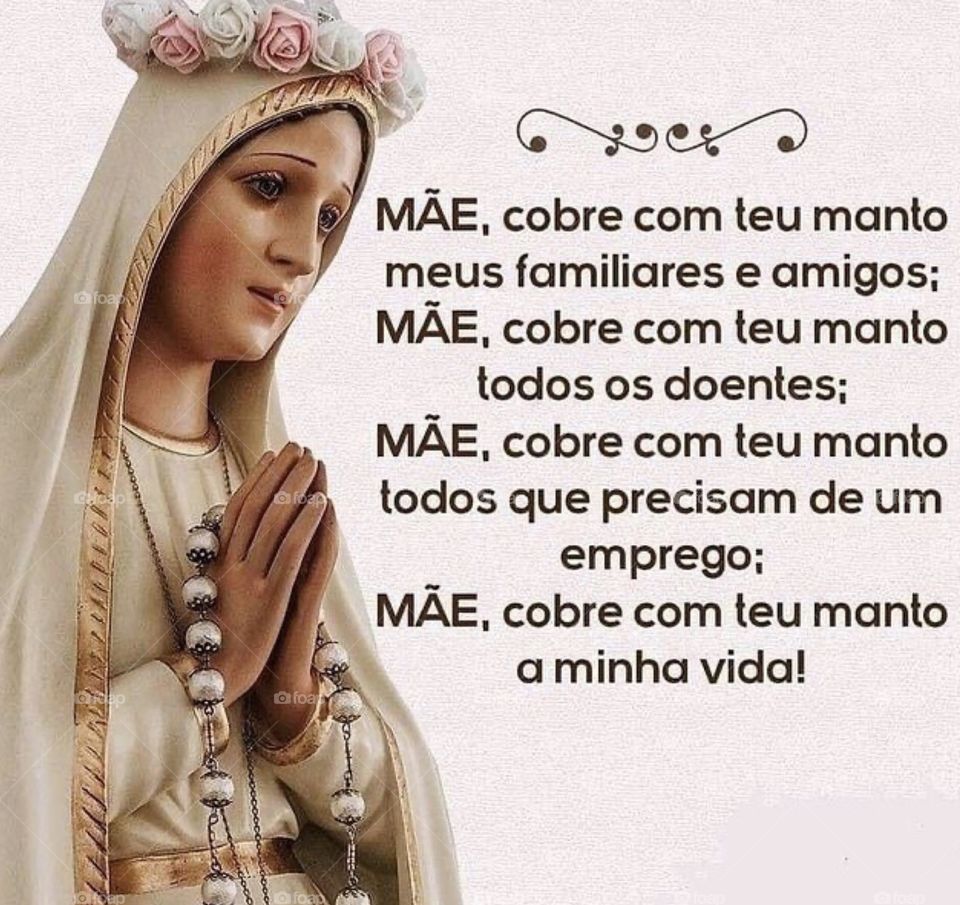 🙏 🇪🇸 Oh Maria, ruega por nosotros que recurrimos a ti.  Amén.  🇧🇷 Ó Maria, Nossa Senhora, rogai por nós que recorremos a vós. Amém. / 🇺🇸 O Mary, pray for us that we turn to you.  Amen. / 🇮🇹 O Madonna, prega per noi che ci rivolgiamo a te. Amen. 