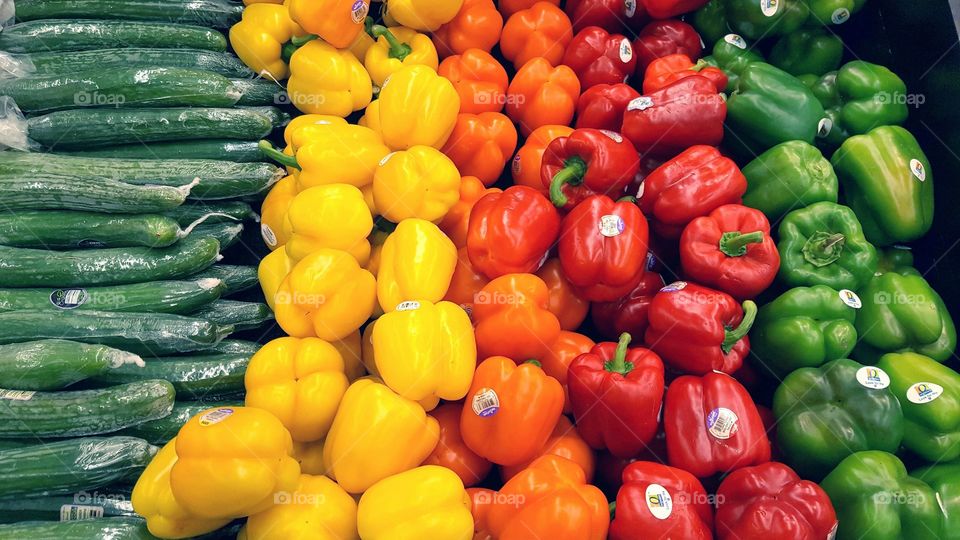 colorful vegitables.