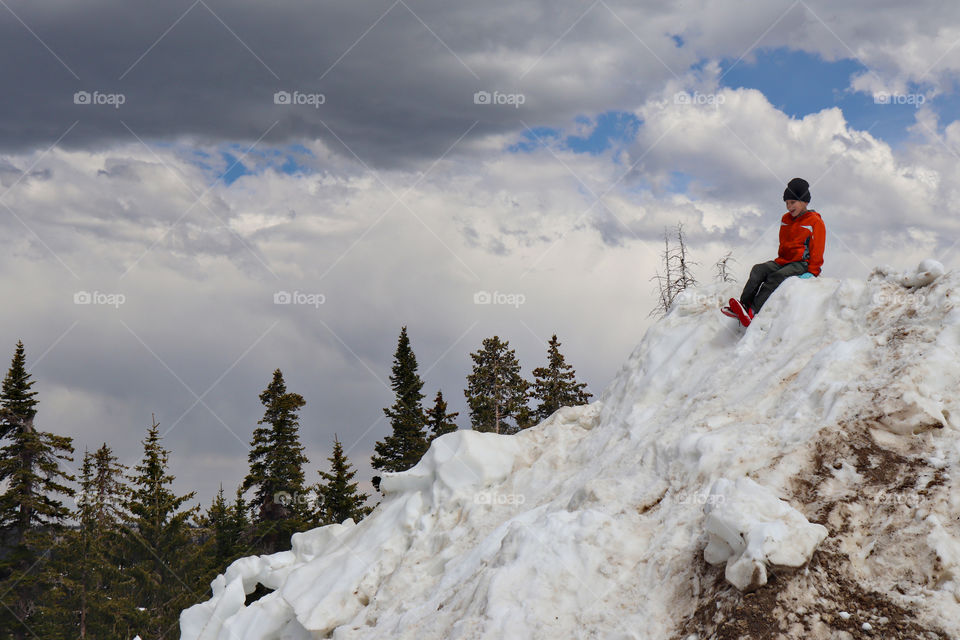 Snow in July